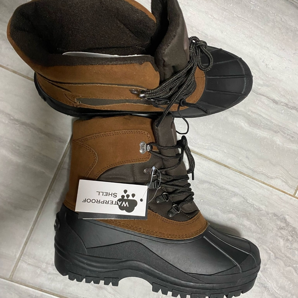 Polar Range PEAK -Waterproof Shell Synthetic Upper Multi Color Men's Boots SZ 10